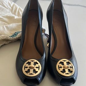 Tory Burch open toe wedge